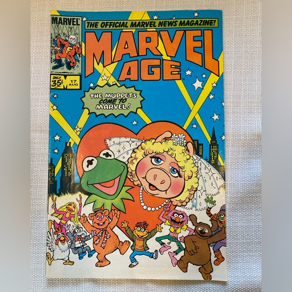 Marvel Other - Vintage 1980’s Marvel Age Comic Book